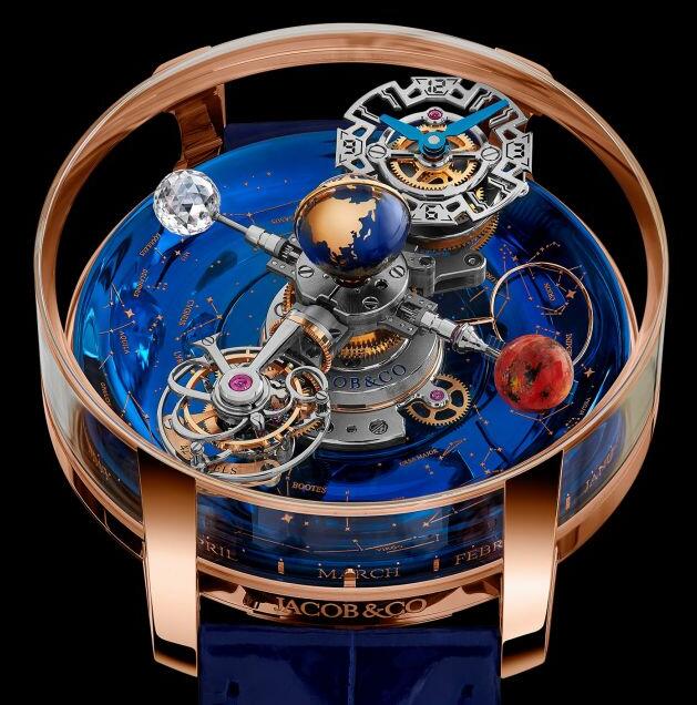 Jacob & Co. ASTRONOMIA SKY SAPPHIRE MARS Watch Replica AT113.40.AA.AA.A Jacob and Co Watch Price